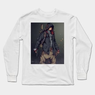 PUBG art game Long Sleeve T-Shirt